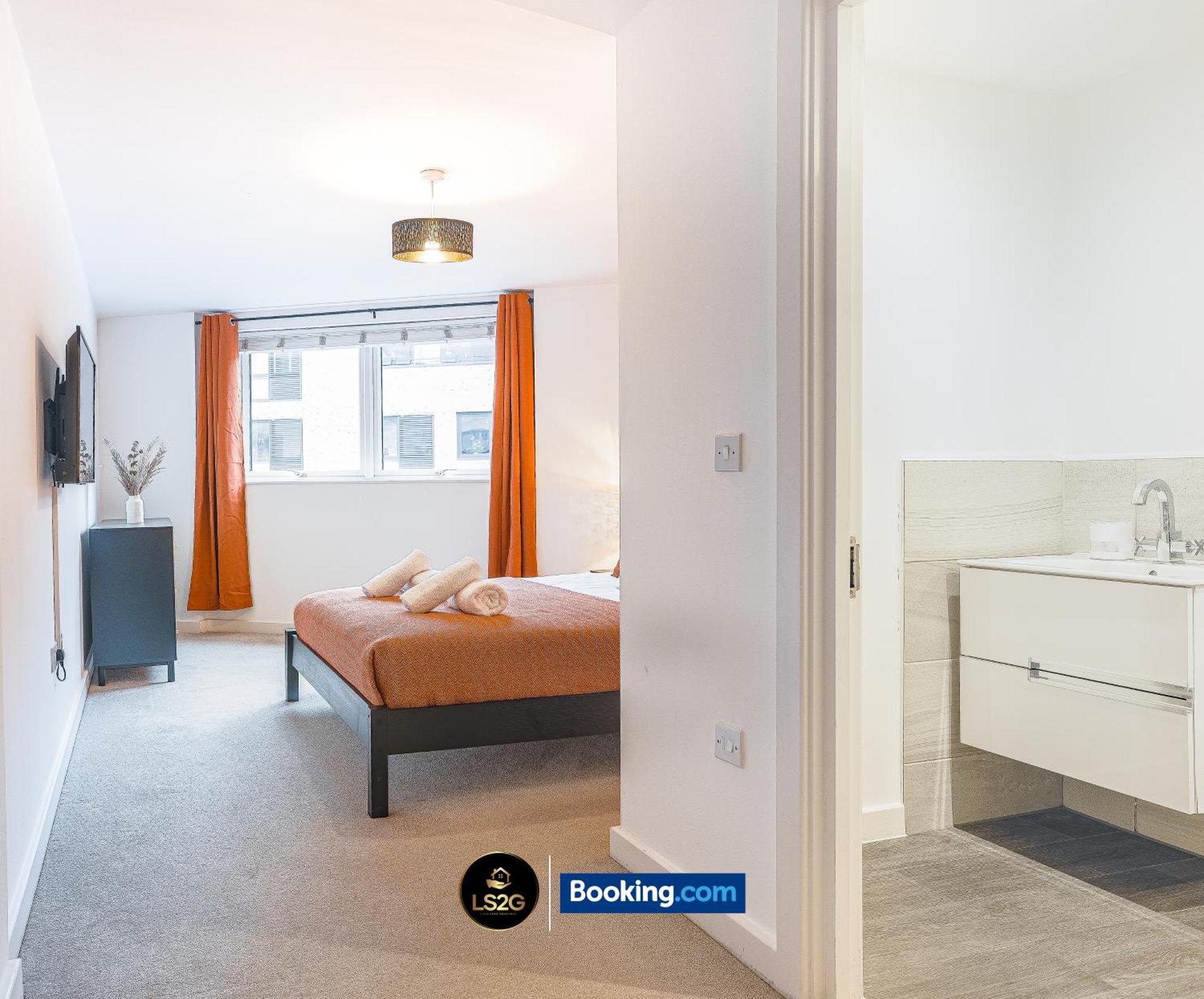2 Bedroom Flat By Ls2g Short Lets & Serviced Greater With Free Parking Londra